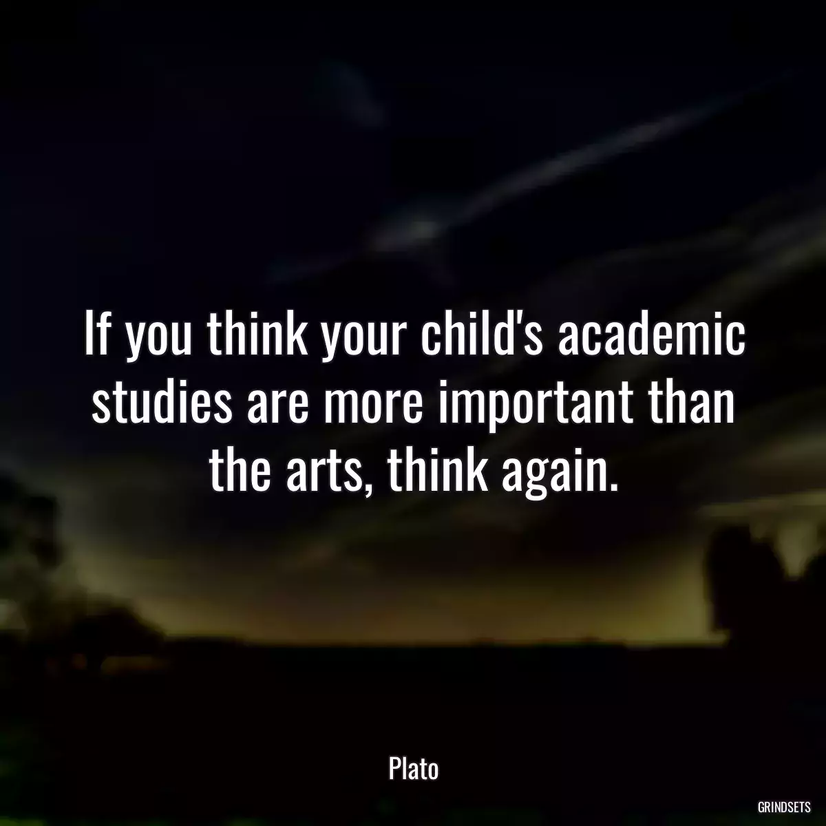 If you think your child\'s academic studies are more important than the arts, think again.