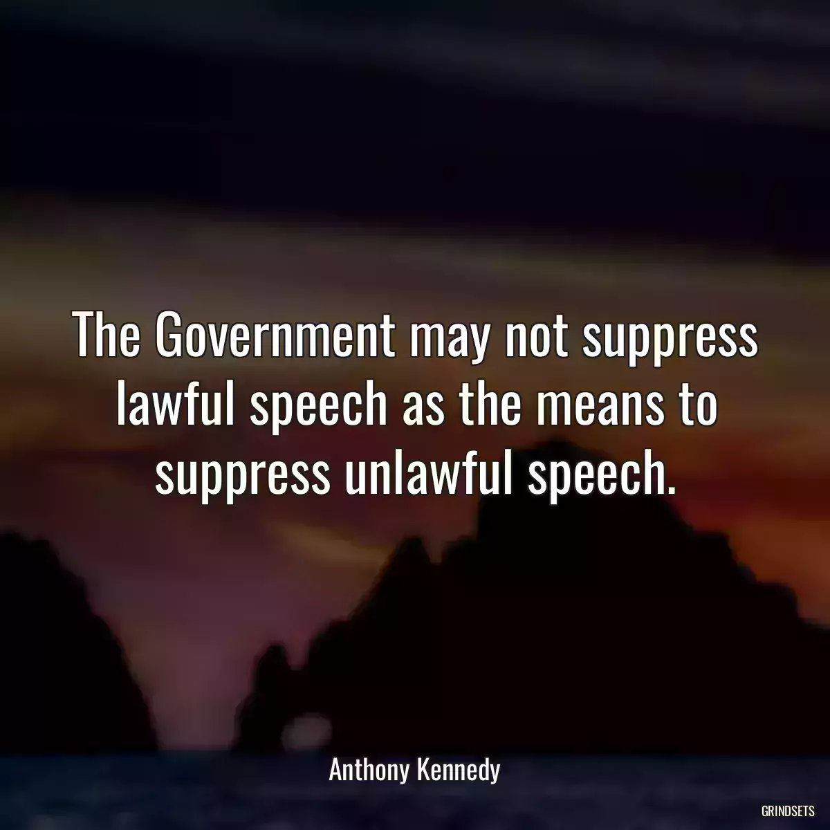 The Government may not suppress lawful speech as the means to suppress unlawful speech.