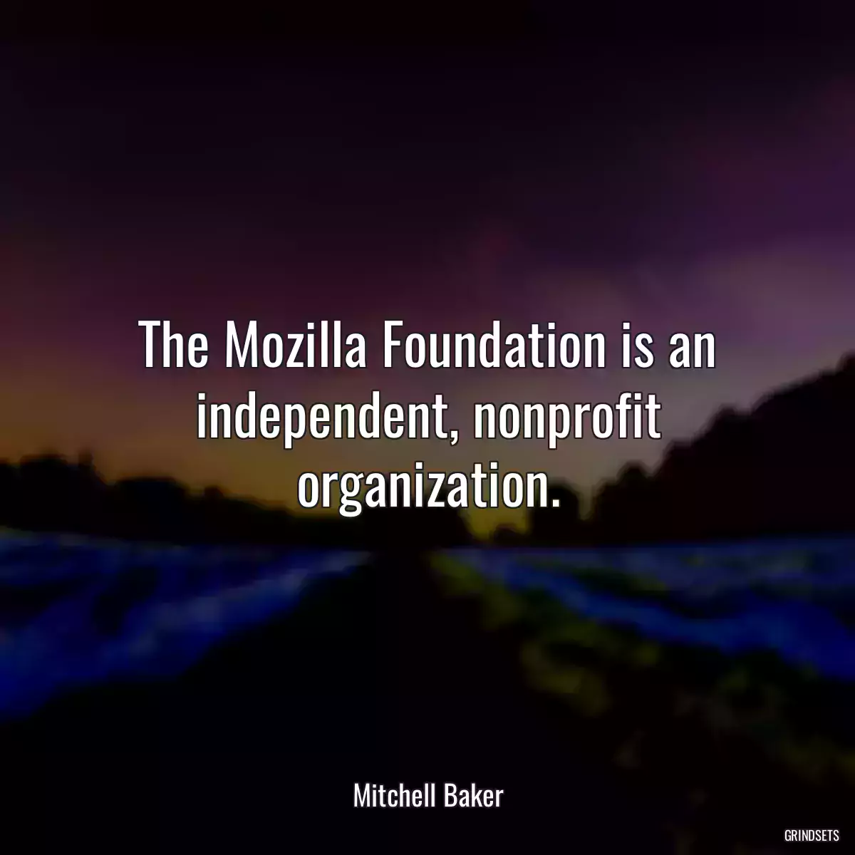 The Mozilla Foundation is an independent, nonprofit organization.