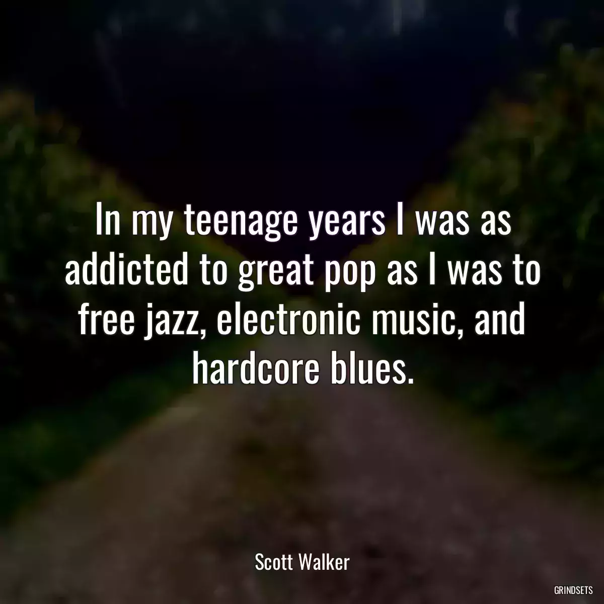 In my teenage years I was as addicted to great pop as I was to free jazz, electronic music, and hardcore blues.