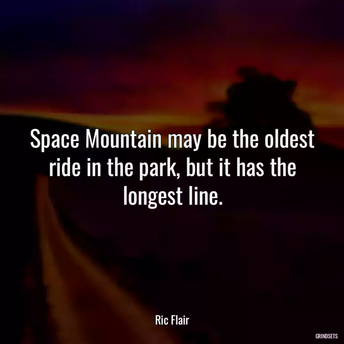 Space Mountain may be the oldest ride in the park, but it has the longest line.