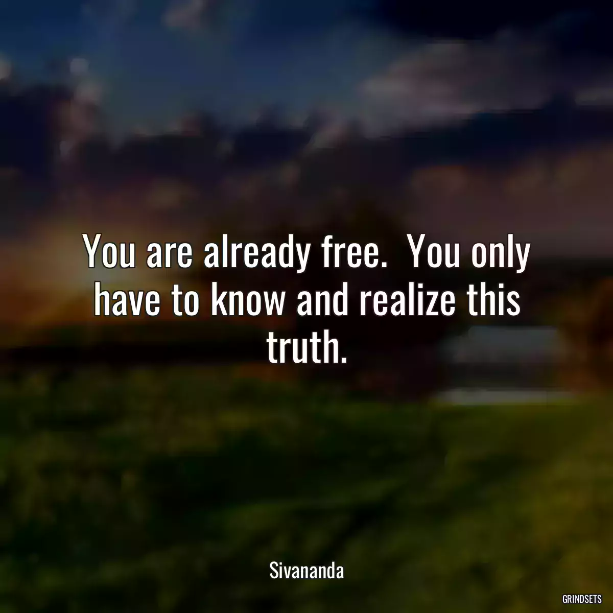 You are already free.  You only have to know and realize this truth.