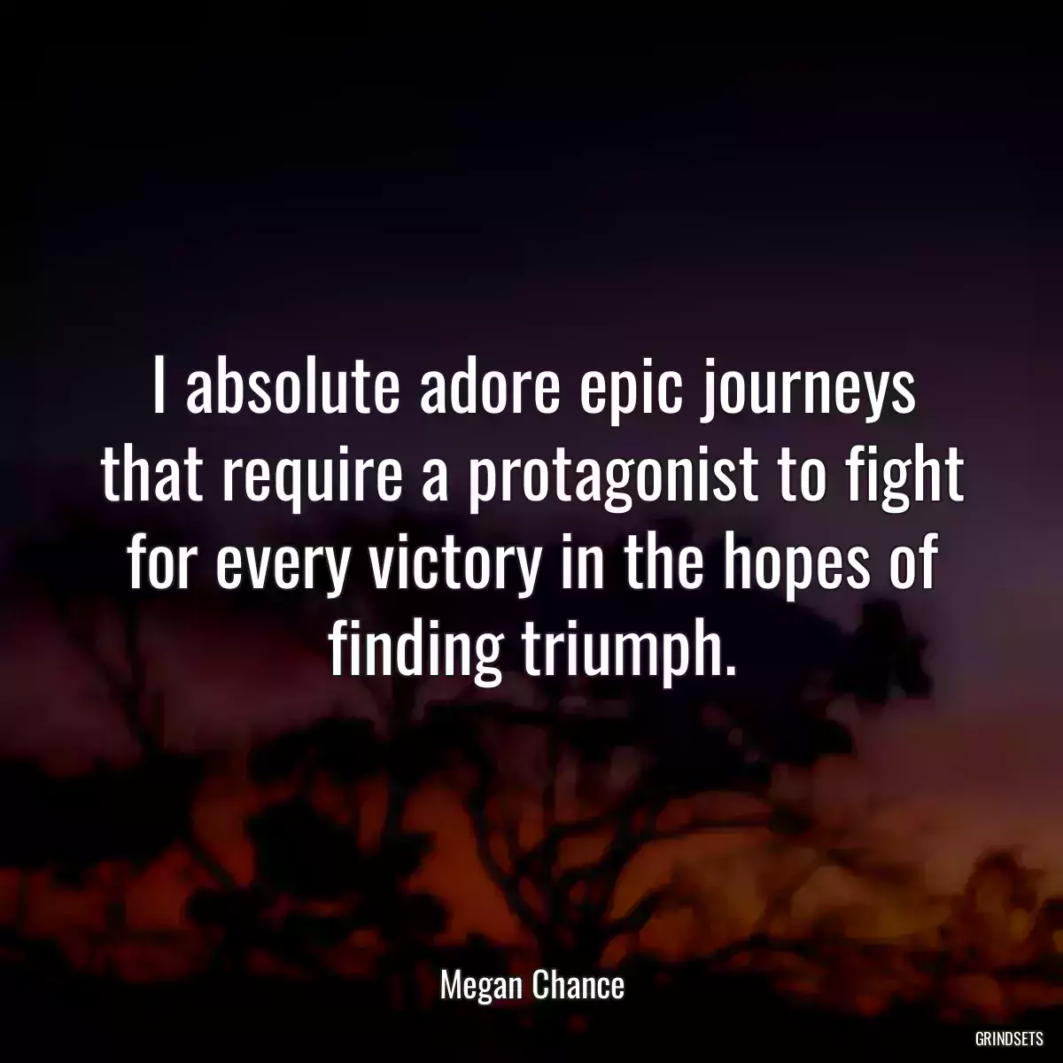 I absolute adore epic journeys that require a protagonist to fight for every victory in the hopes of finding triumph.