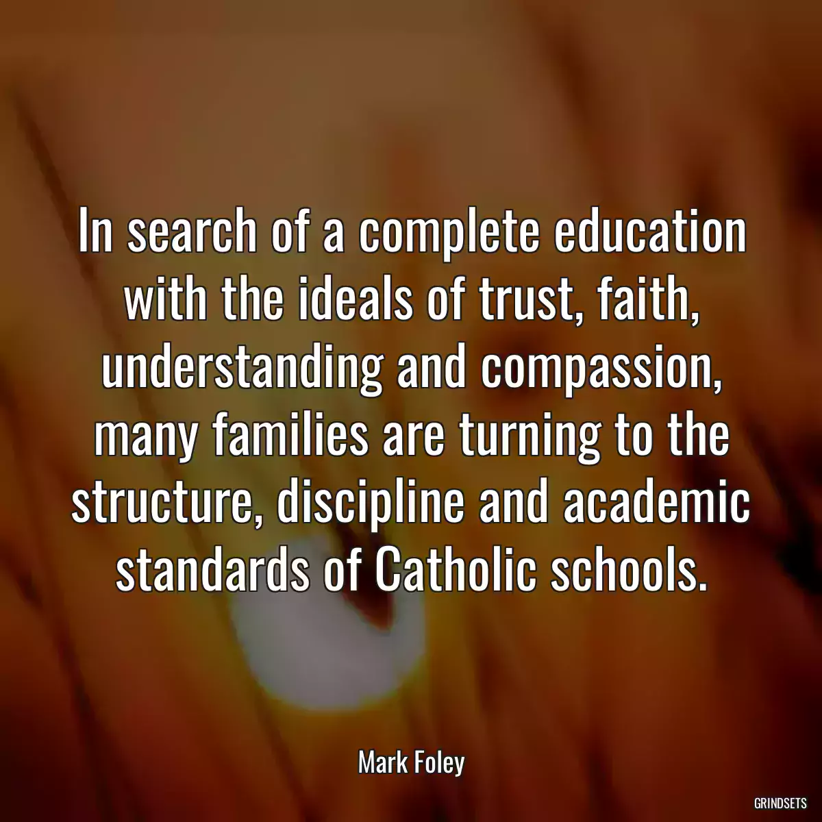 In search of a complete education with the ideals of trust, faith, understanding and compassion, many families are turning to the structure, discipline and academic standards of Catholic schools.