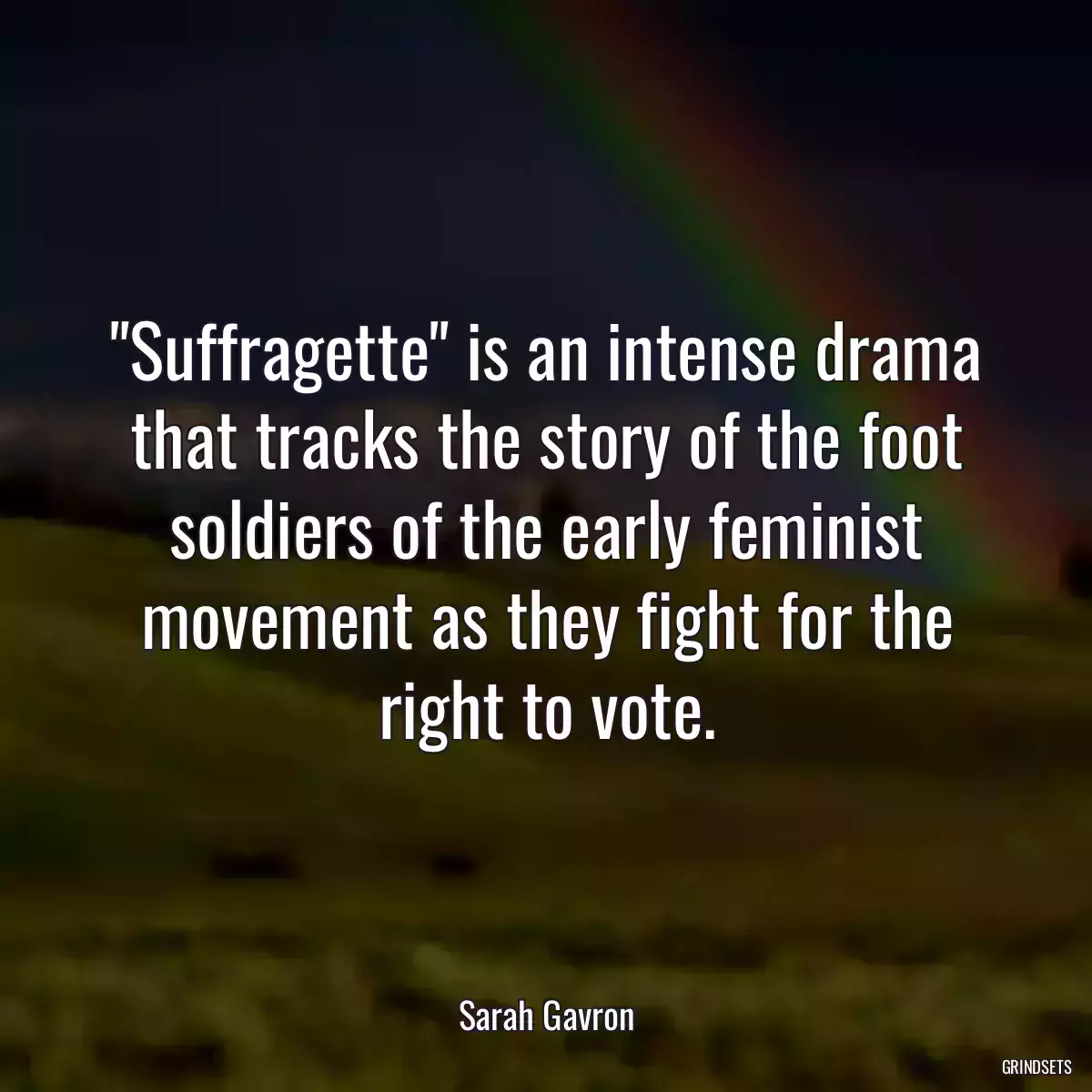 Suffragette\