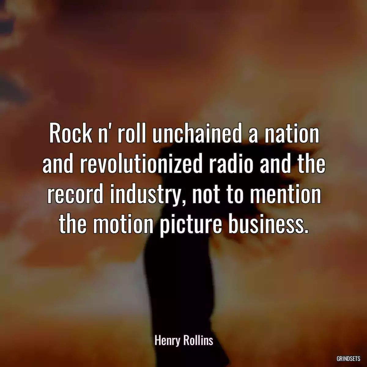 Rock n\' roll unchained a nation and revolutionized radio and the record industry, not to mention the motion picture business.