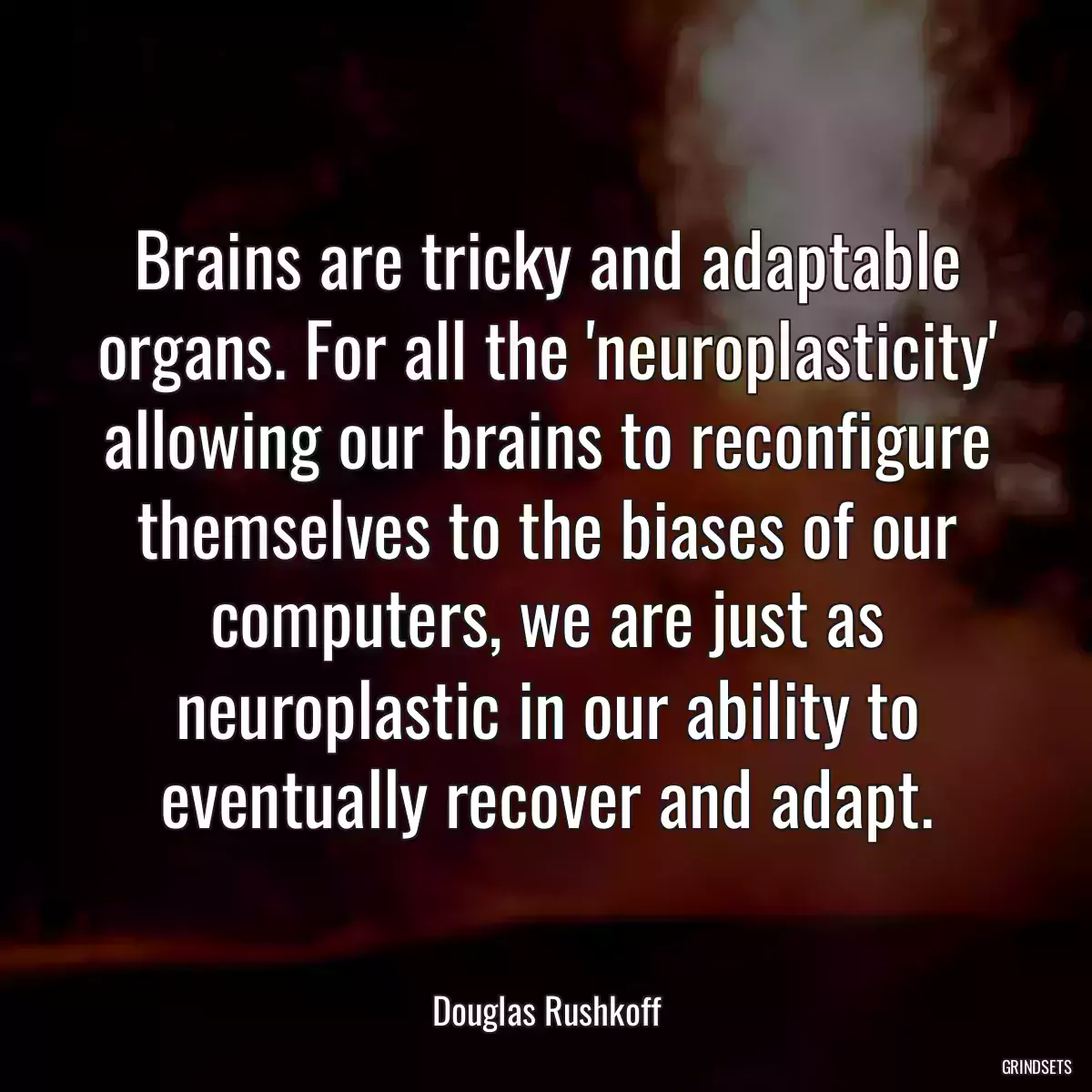 Brains are tricky and adaptable organs. For all the \'neuroplasticity\' allowing our brains to reconfigure themselves to the biases of our computers, we are just as neuroplastic in our ability to eventually recover and adapt.