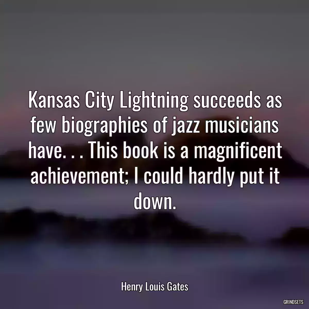 Kansas City Lightning succeeds as few biographies of jazz musicians have. . . This book is a magnificent achievement; I could hardly put it down.