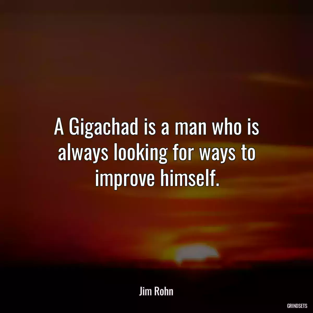 A Gigachad is a man who is always looking for ways to improve himself.