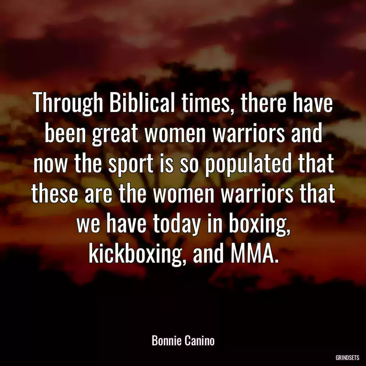 Through Biblical times, there have been great women warriors and now the sport is so populated that these are the women warriors that we have today in boxing, kickboxing, and MMA.