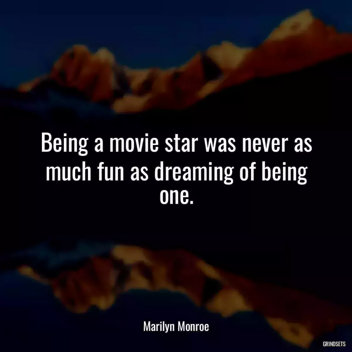 Being a movie star was never as much fun as dreaming of being one.