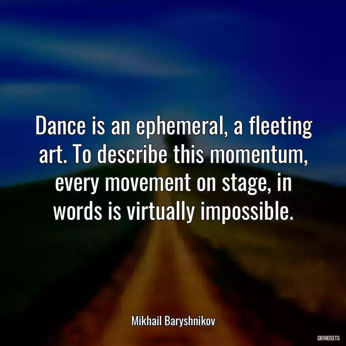 Dance is an ephemeral, a fleeting art. To describe this momentum, every movement on stage, in words is virtually impossible.