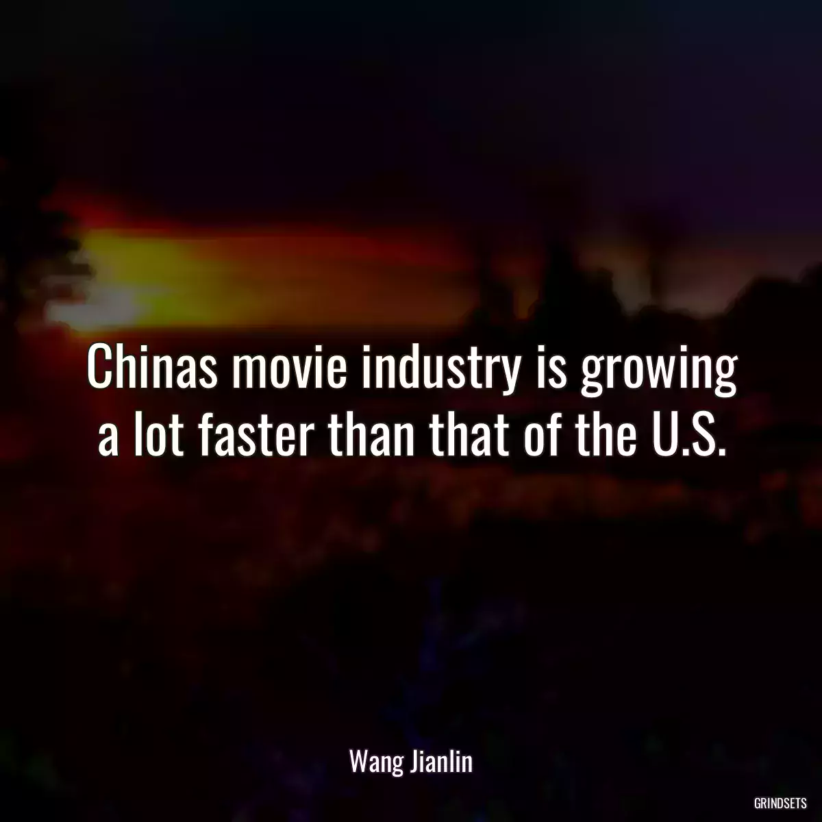 Chinas movie industry is growing a lot faster than that of the U.S.