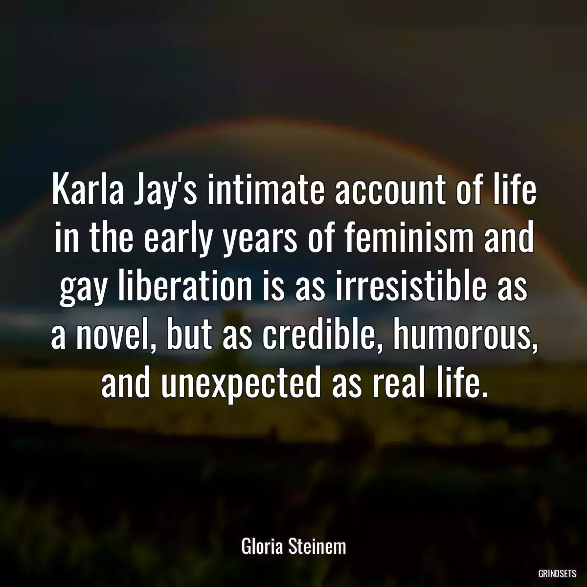 Karla Jay\'s intimate account of life in the early years of feminism and gay liberation is as irresistible as a novel, but as credible, humorous, and unexpected as real life.