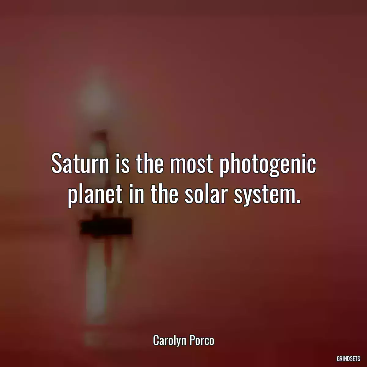 Saturn is the most photogenic planet in the solar system.