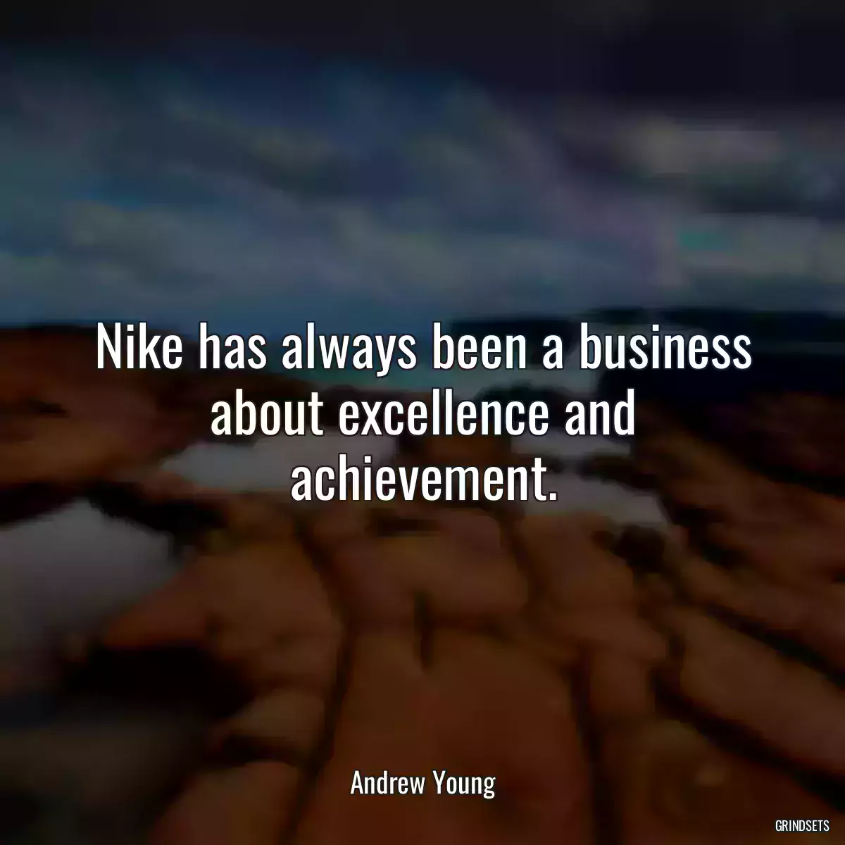 Nike has always been a business about excellence and achievement.