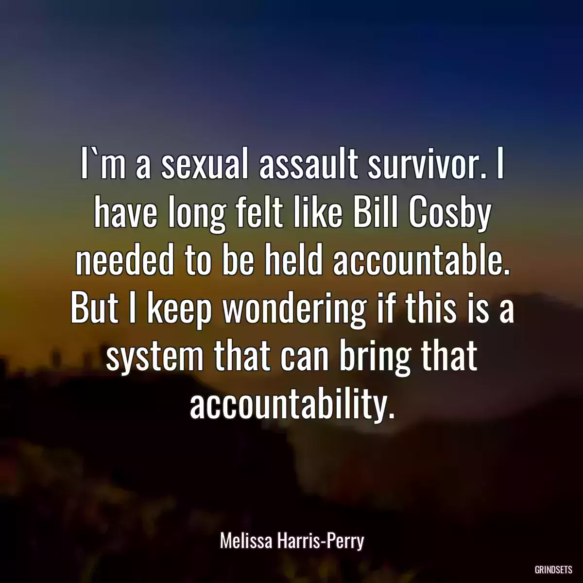 I`m a sexual assault survivor. I have long felt like Bill Cosby needed to be held accountable. But I keep wondering if this is a system that can bring that accountability.