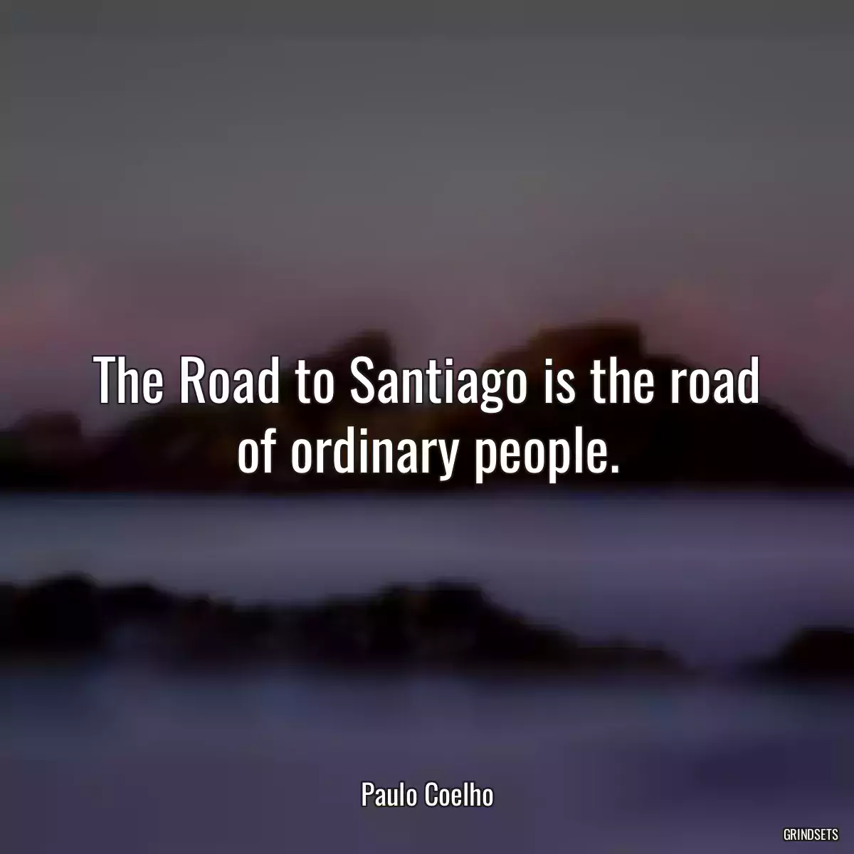 The Road to Santiago is the road of ordinary people.