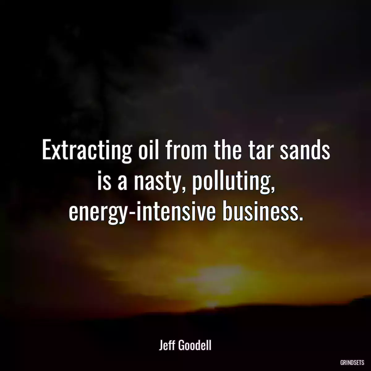 Extracting oil from the tar sands is a nasty, polluting, energy-intensive business.