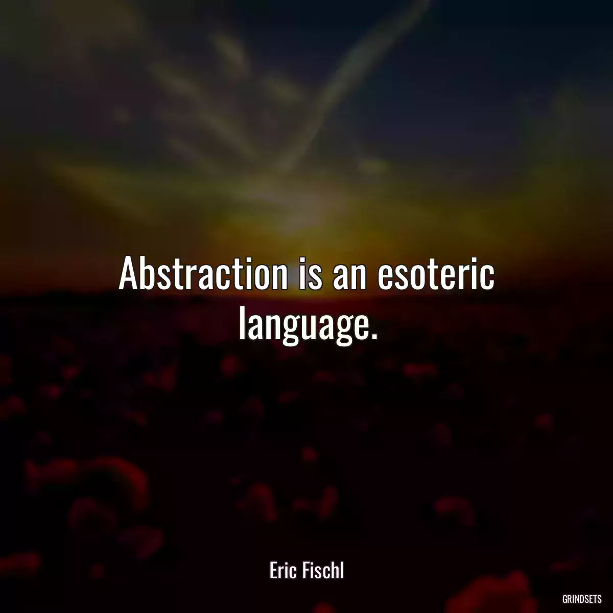 Abstraction is an esoteric language.