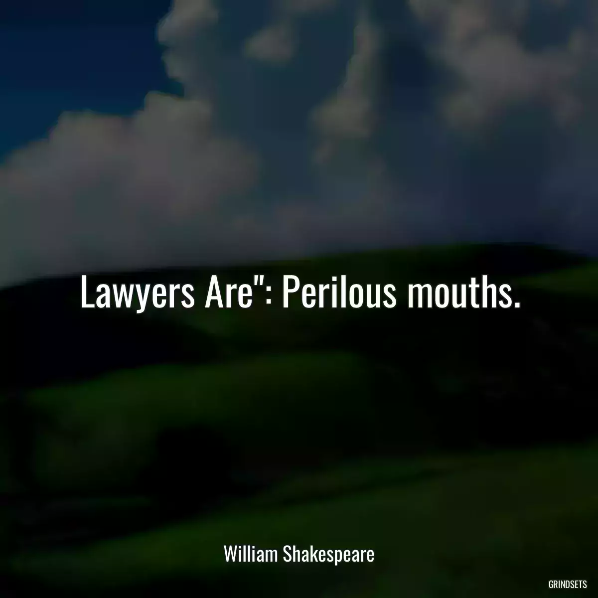 Lawyers Are\