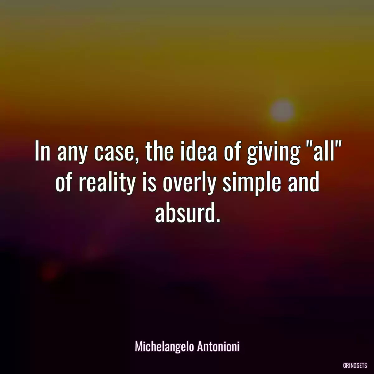 In any case, the idea of giving \