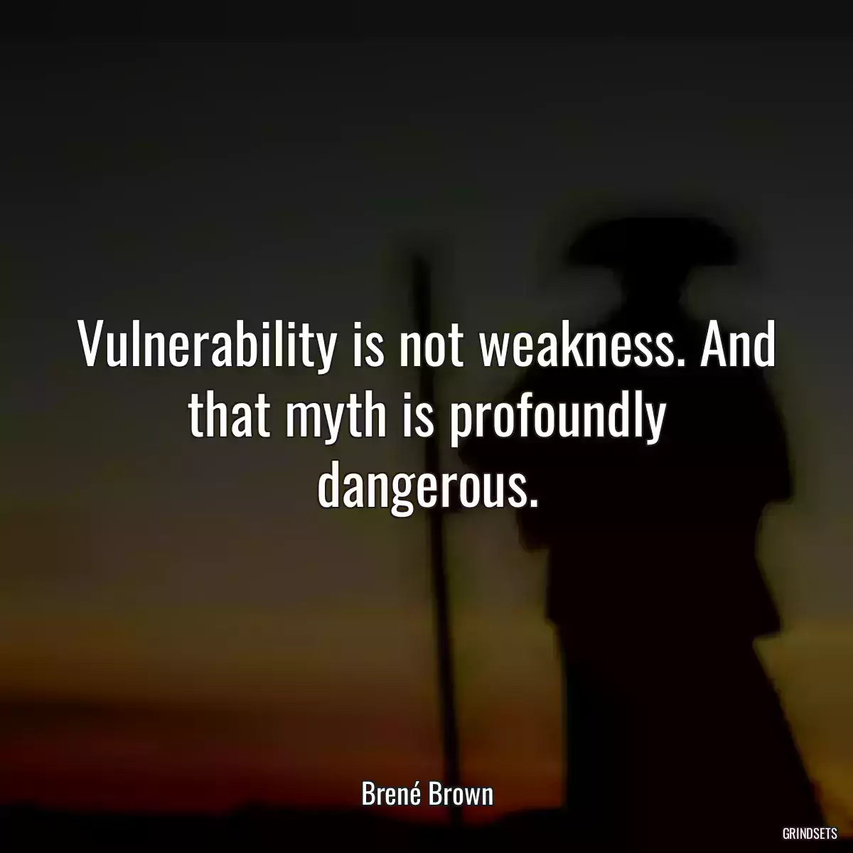 Vulnerability is not weakness. And that myth is profoundly dangerous.