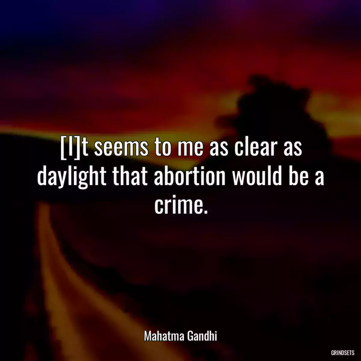 [I]t seems to me as clear as daylight that abortion would be a crime.