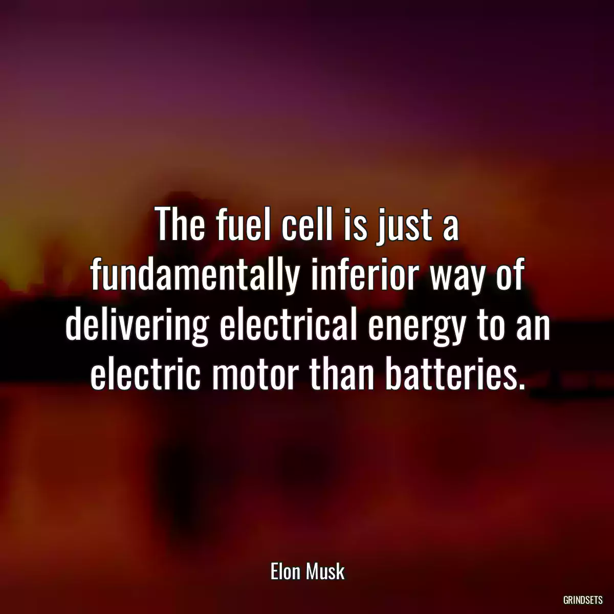 The fuel cell is just a fundamentally inferior way of delivering electrical energy to an electric motor than batteries.