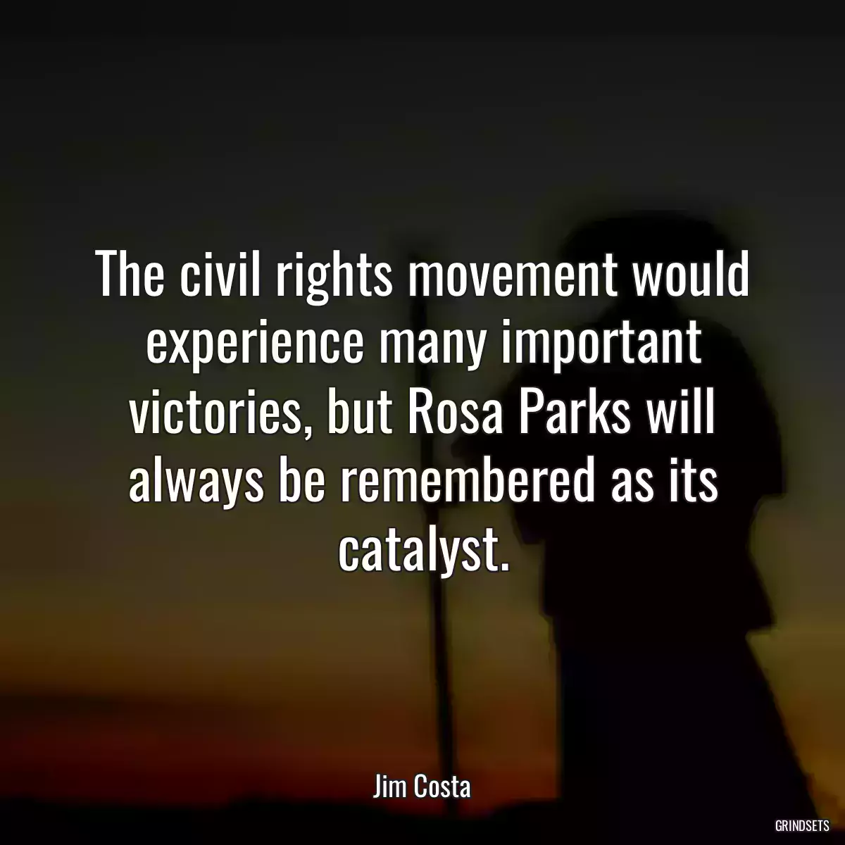 The civil rights movement would experience many important victories, but Rosa Parks will always be remembered as its catalyst.