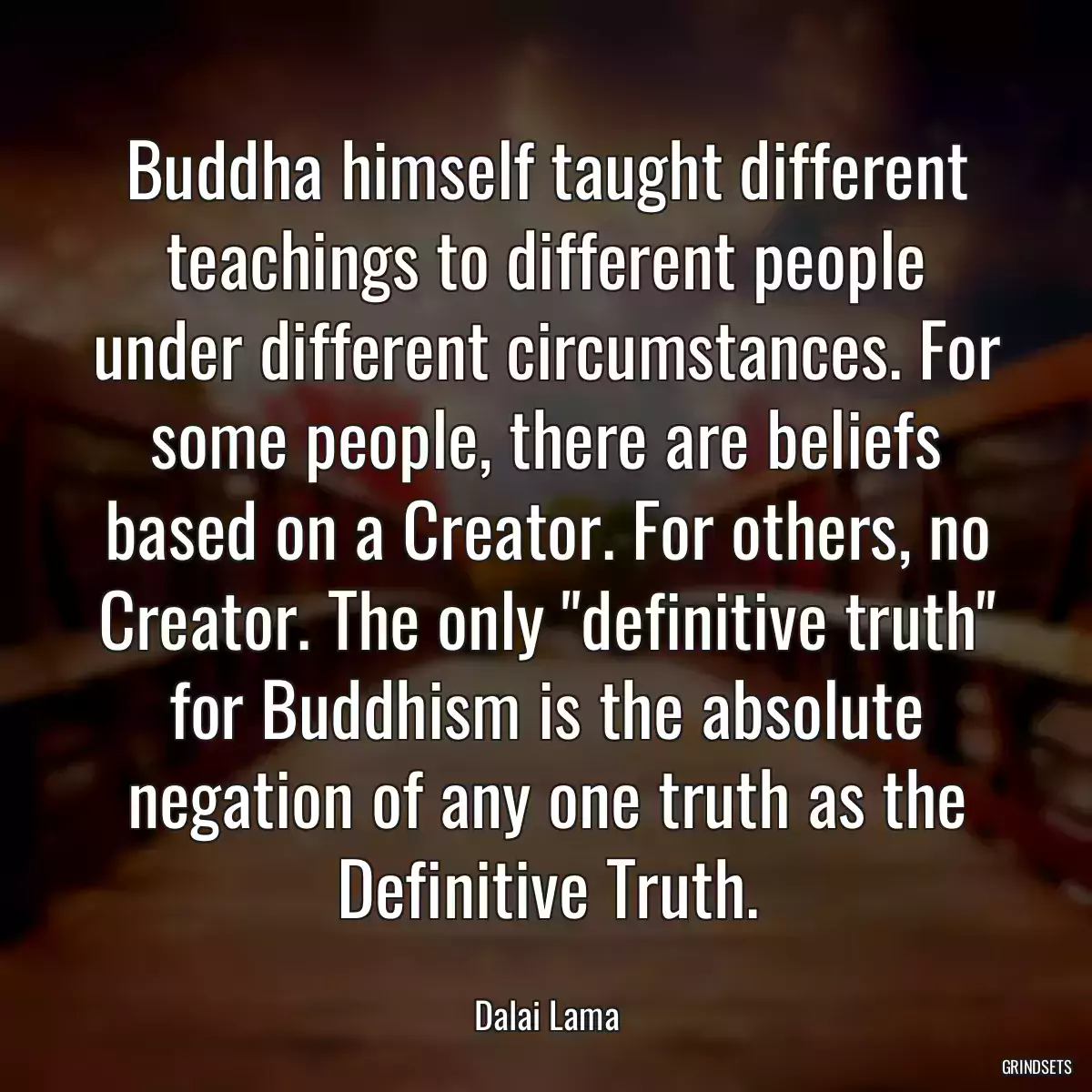 Buddha himself taught different teachings to different people under different circumstances. For some people, there are beliefs based on a Creator. For others, no Creator. The only \