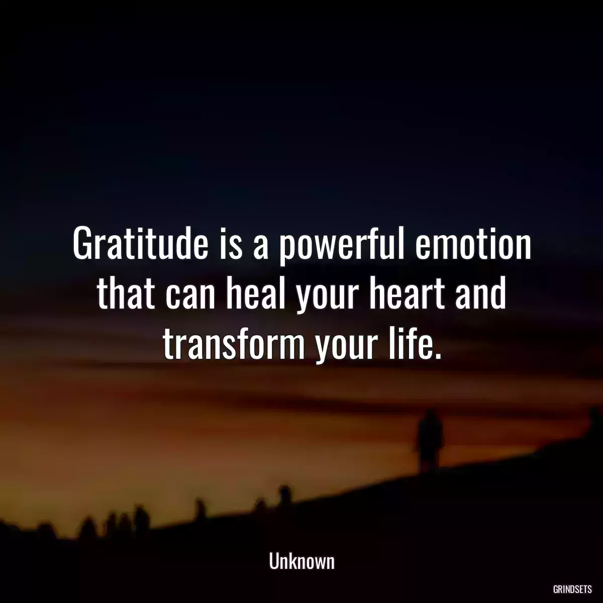 Gratitude is a powerful emotion that can heal your heart and transform your life.