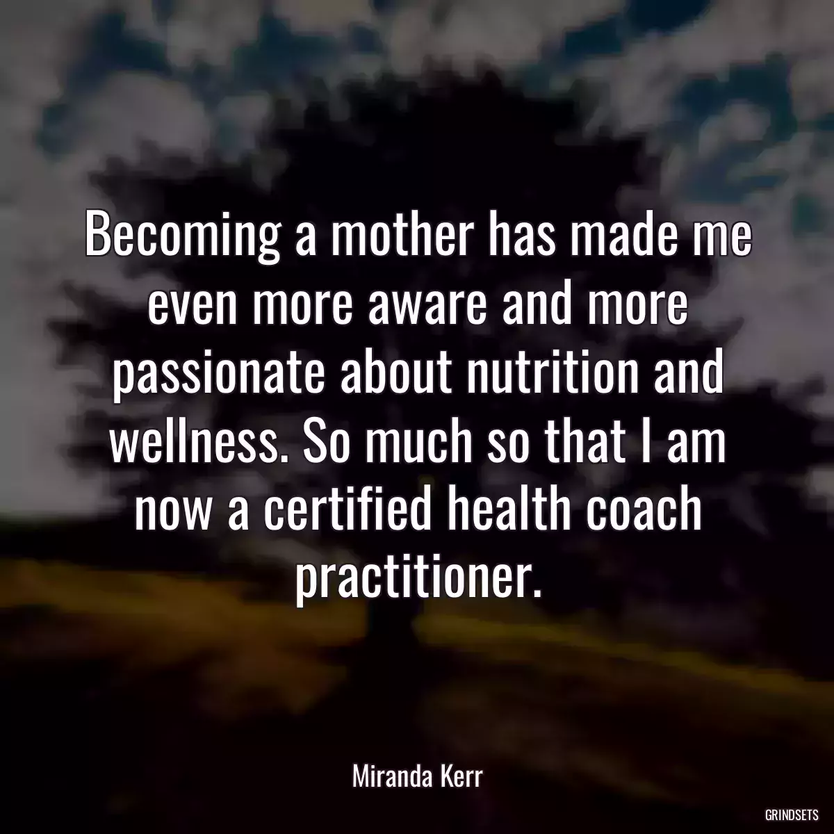 Becoming a mother has made me even more aware and more passionate about nutrition and wellness. So much so that I am now a certified health coach practitioner.